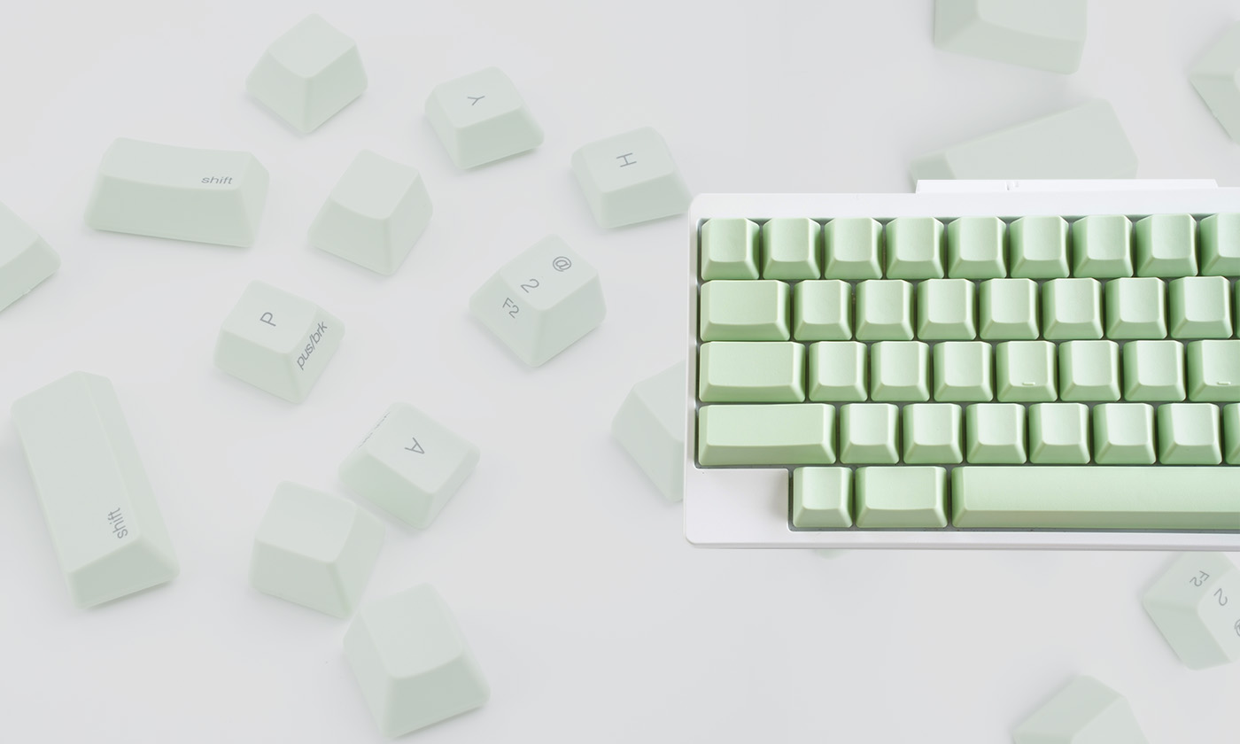 Capuchons de touches Wasabi HHKB