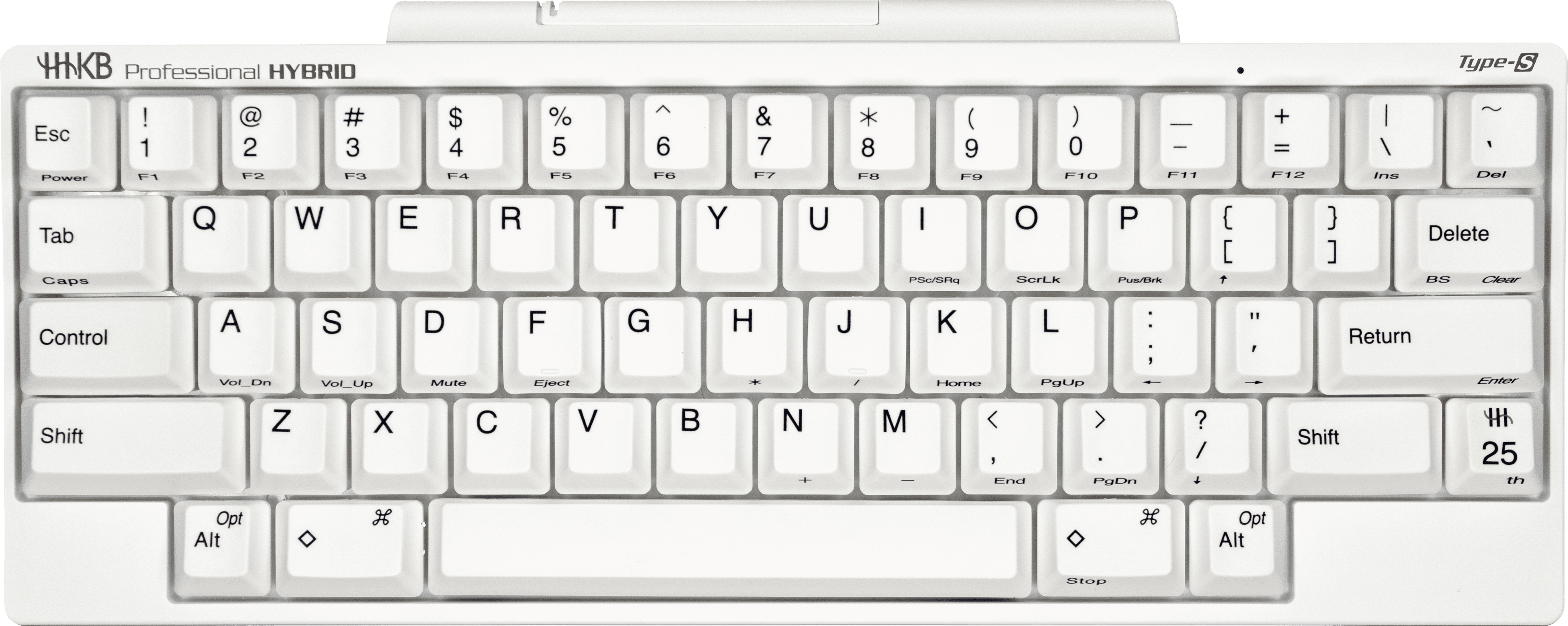 Hybrid Type-S Snow - Happy Hacking Keyboard (HHKB) Limited